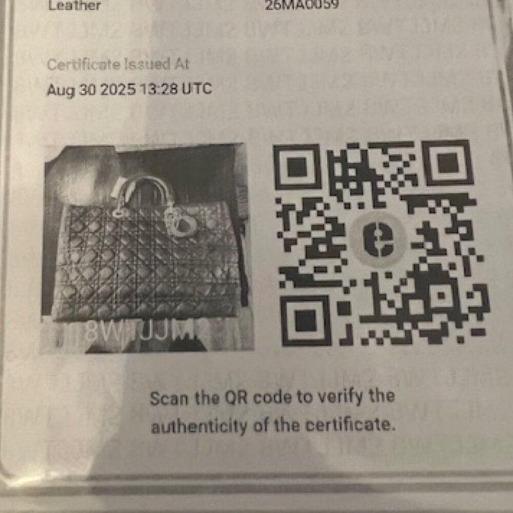 EUC Christian Dior Extra Large Lady Dior – Deep Red Cannage Lambskin | Silver HW - Picture 13 of 13